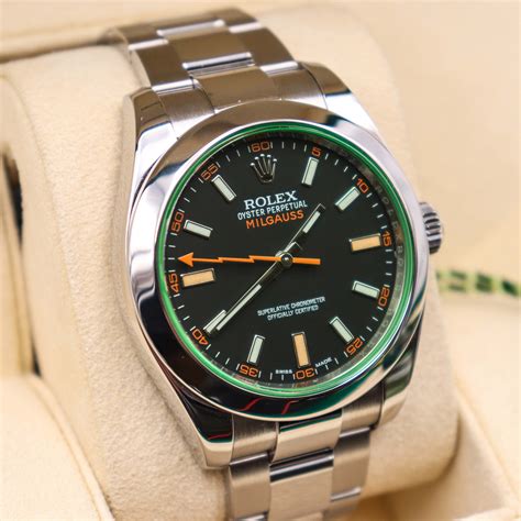 rolex 116400gv men's milgauss|milgauss rolex price.